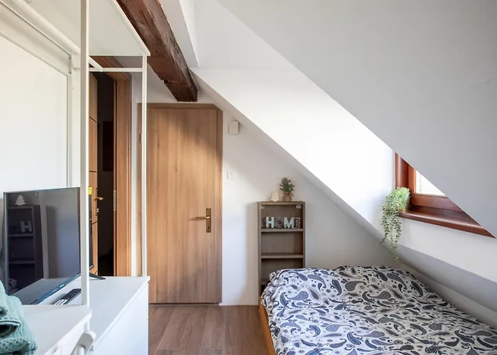 דירה Stylish Loft In The Hearth Of Historic Centre לובליאנה